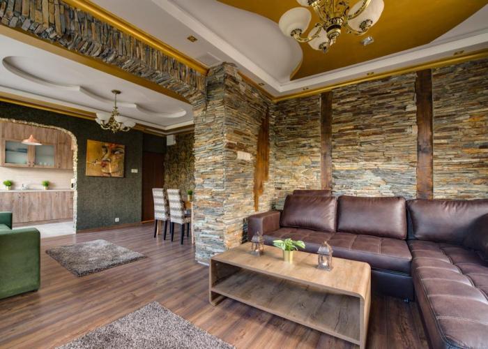 Unique atmosphere with golden standard design