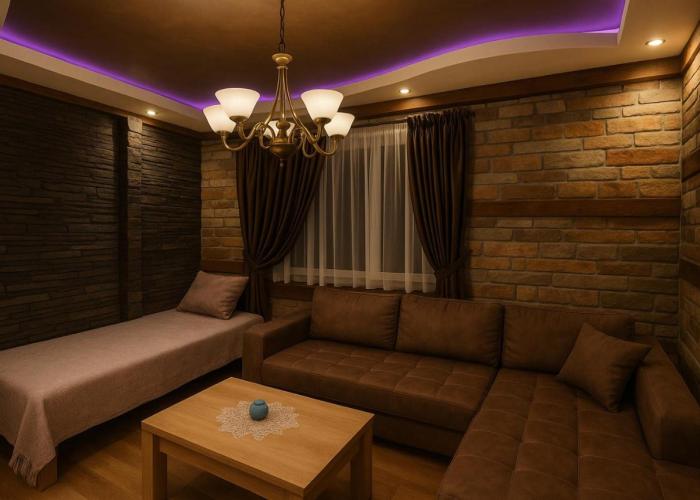 Unique atmosphere with golden standard design