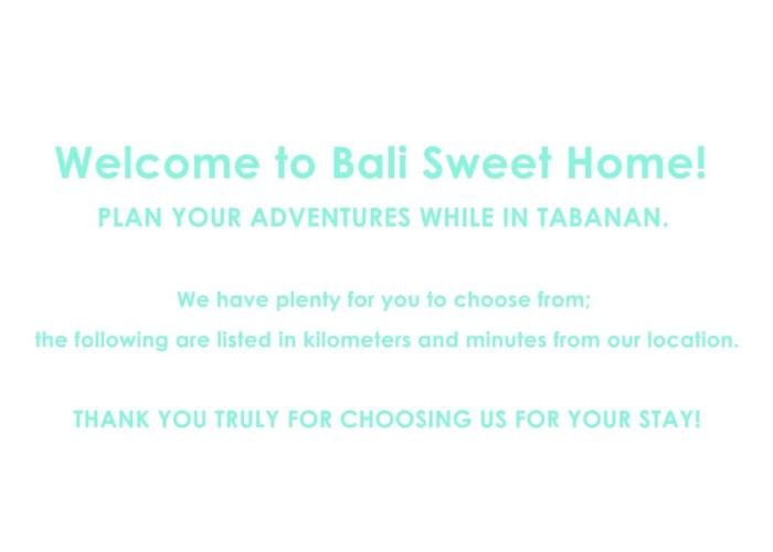 Coliving Bali SWEET HOME Kost Lengkap di Tabanan Kota
