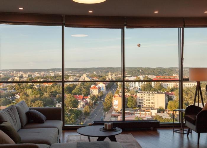 Luxury Panoramic Vilnius apartment