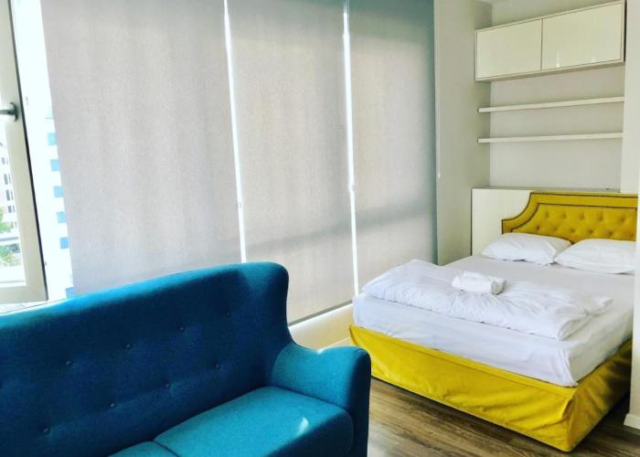 Turquoise and Magenta Apartment