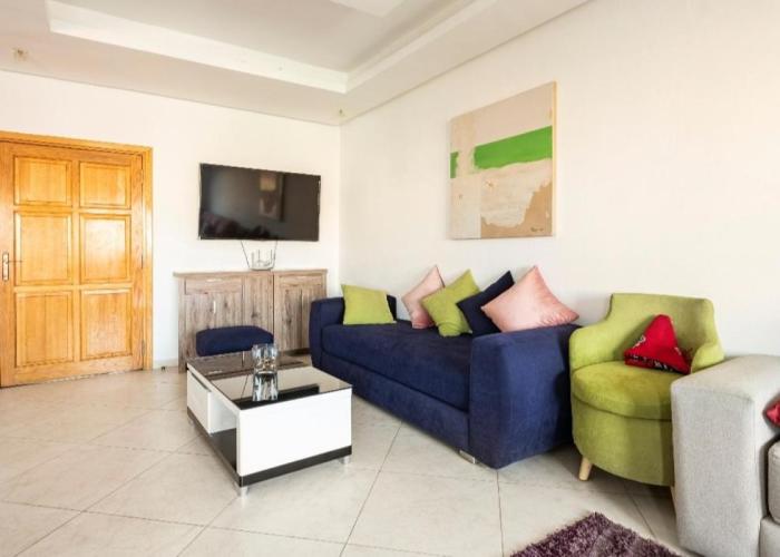 Appartement 26 ensoleillé à 5 min de la plage El Jadida Piscine à 15km de l'appartement