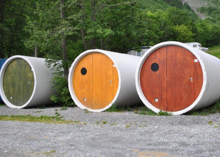 Campingplatz mit Restaurant & Sportarena Leukerbad