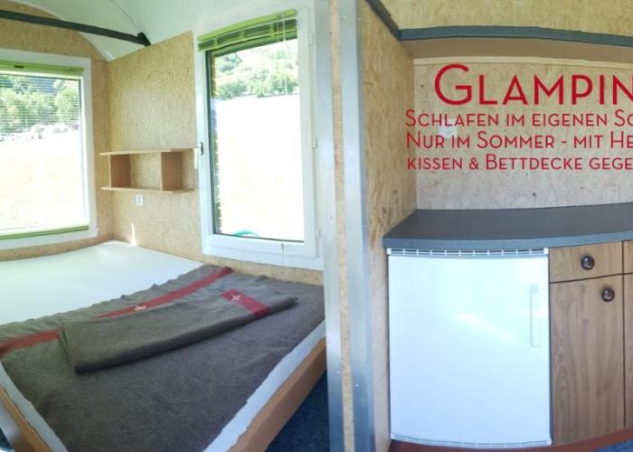 Campingplatz mit Restaurant & Sportarena Leukerbad