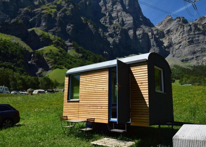 Campingplatz mit Restaurant & Sportarena Leukerbad