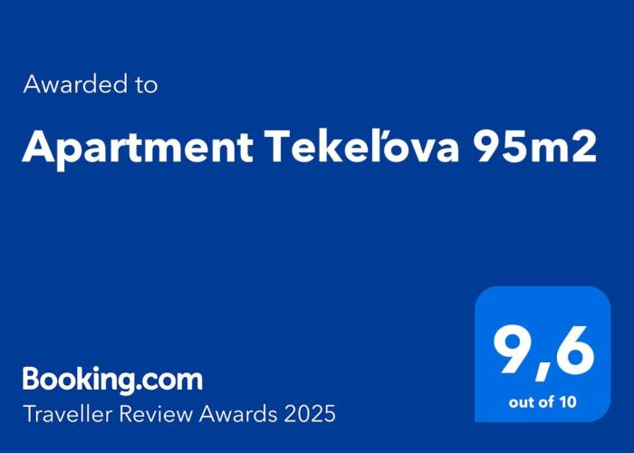 Apartment Tekeľova 95m2