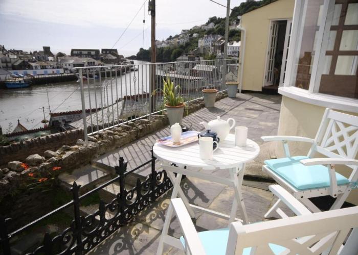 Polmear Harbour View With Terrace