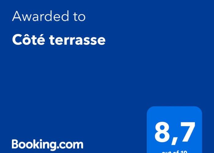 Côté terrasse