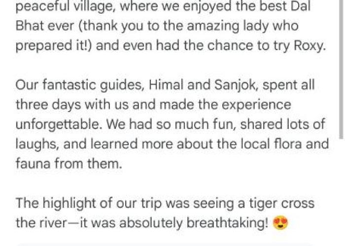 Hotel Tiger Tops Sauraha