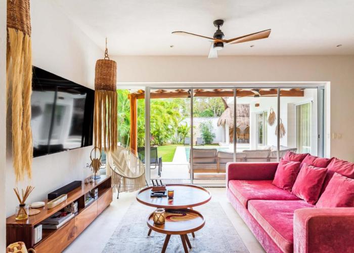 Villa Ek'Balam & Villa Flamingo, Luxury Villas, Private Pool, Private Garden, Jacuzzi, 24h Security