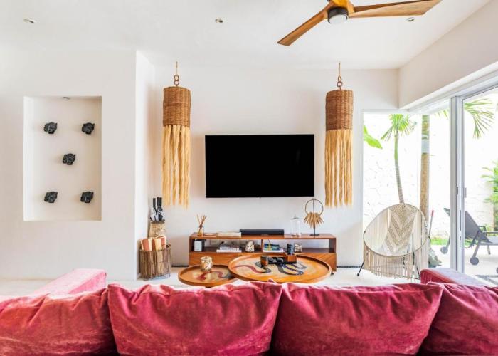 Villa Ek'Balam & Villa Flamingo, Luxury Villas, Private Pool, Private Garden, Jacuzzi, 24h Security