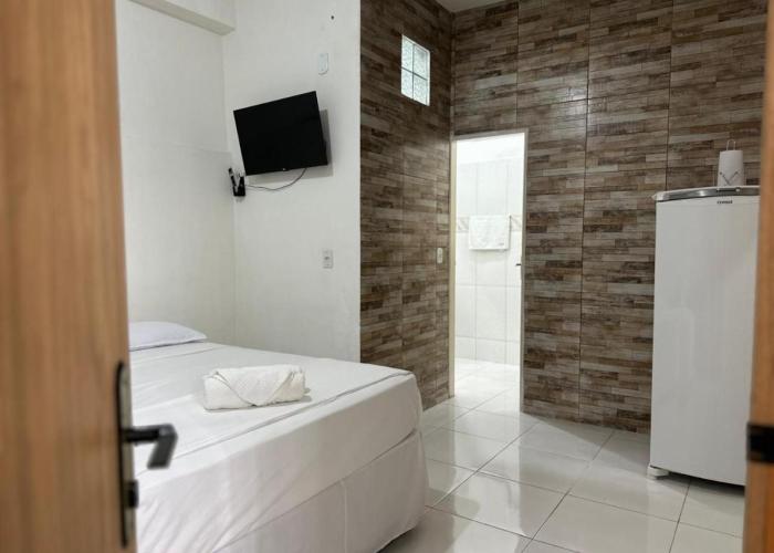 Studio Executivo no Centro de Santarém -1 vaga Estacionamento, WIFI e Central de Ar