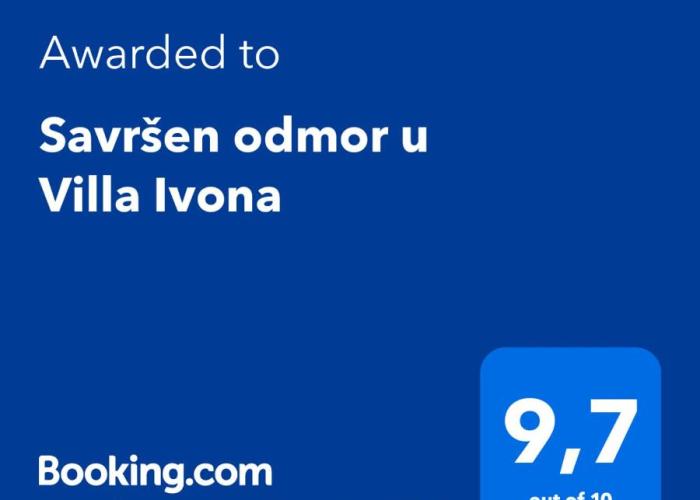 Savršen odmor u Villa Ivona
