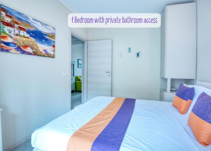 Panorama lake view, pool & garden, 2 bathrooms, kingsize & single-beds, fast Internet