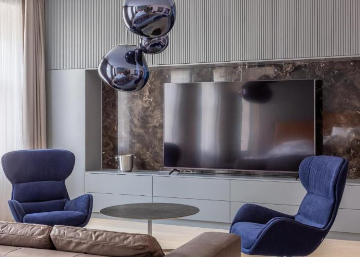 Presidential apartments - the best location, beds, smart-house system and interior