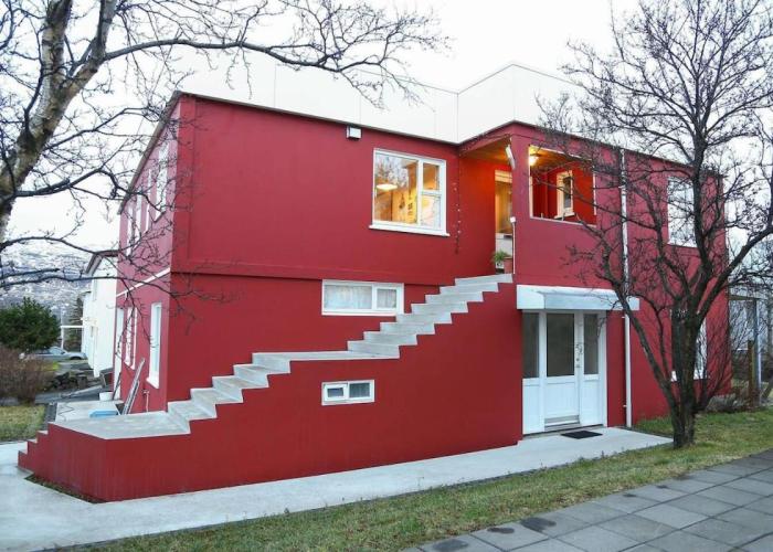 Íbúð með gott andrúmsloft
