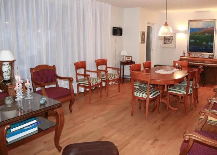 Íbúð með gott andrúmsloft