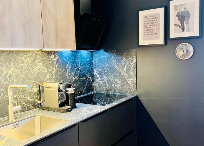 Saas-Fee renovated flat in center of the village