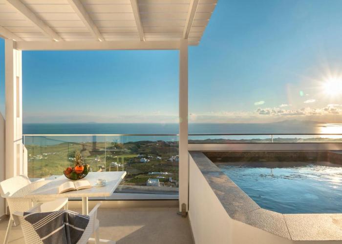 La Estrella 4 Suites with Sea View & 4 Prive Hot Tub