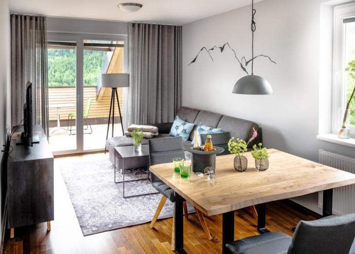 der Sonnberg Alpinlodges - Apartments mit Seeblick, privater Sauna und Self Check-In