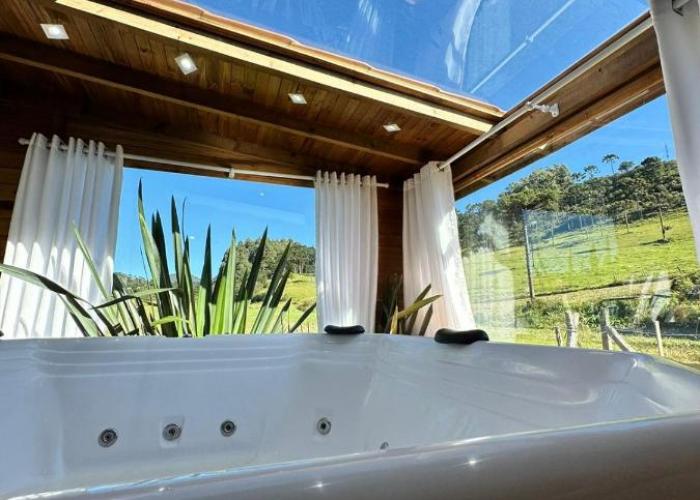 Chale com jacuzzi - Refuge Sunset Valley