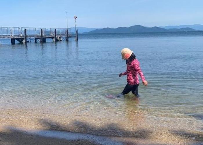 澄の宿 琵琶湖畔松の浦水泳场 jr志賀车站 滑雪场登山巴士站全部徒步0分钟 免费停车位3台
