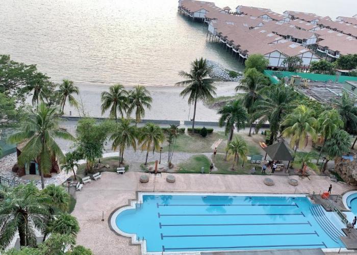 Port Dickson 10Pax 3BR Glory Beach Resort Seaview