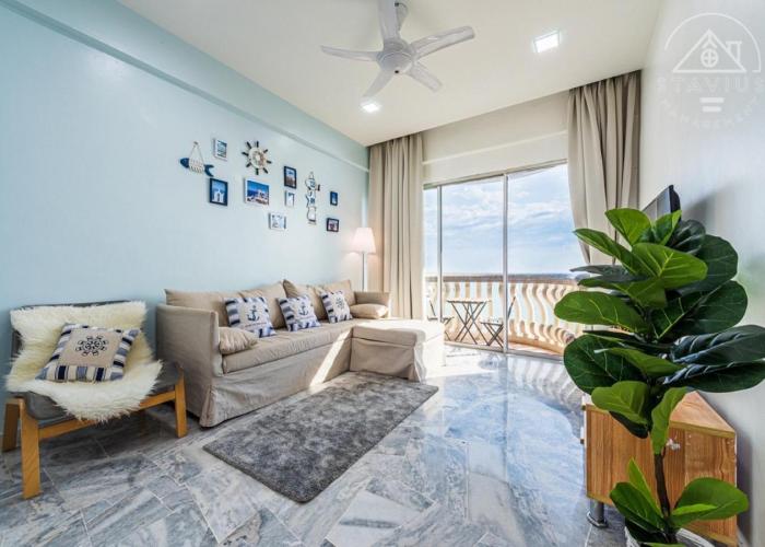 Port Dickson 10Pax 3BR Glory Beach Resort Seaview