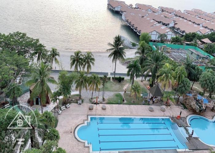 Port Dickson 10Pax 3BR Glory Beach Resort Seaview
