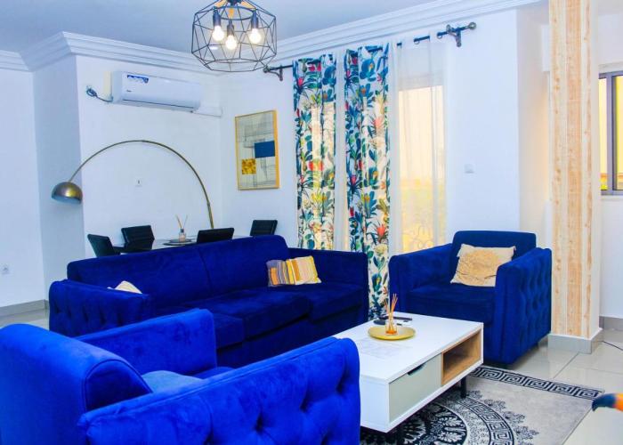 Appartement cosy blue bonapriso
