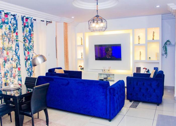 Appartement cosy blue bonapriso