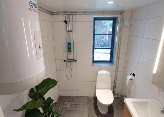 Attefallshus säng 160 bäddsoffa 160