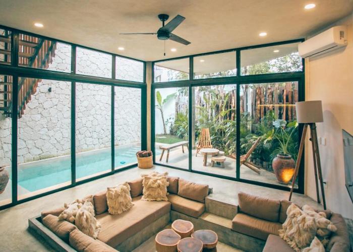 Round Luxury Jungle Villa Priv Pool-Concierge 4A