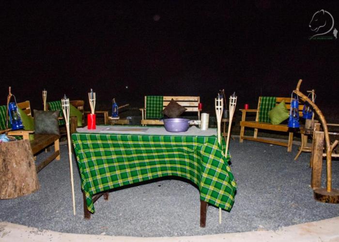 Amanya 2- Twin Pitch Tent with Mt Kili view