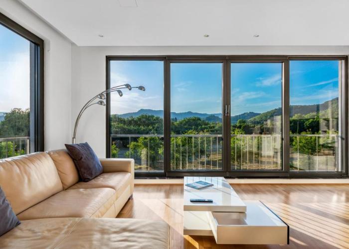 Contemporary apartment with rooftop terrace in Maribor