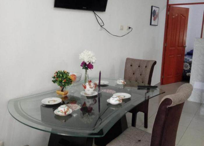 Departamento con servicios incluidos, equipado