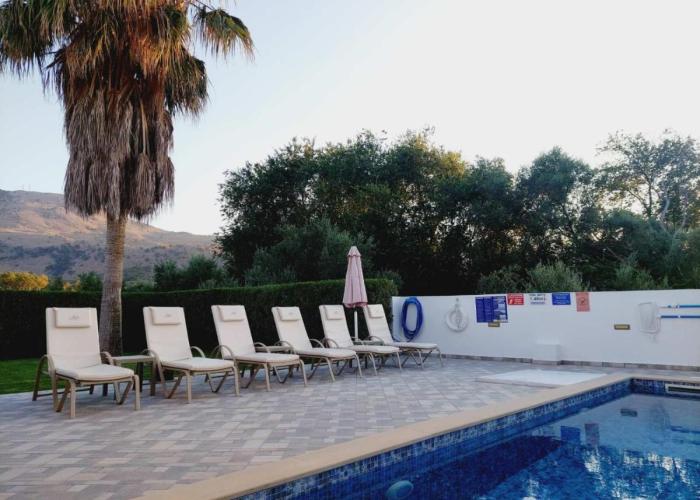 Villa Uranos walking distance to the beach and to Georgioupolis center