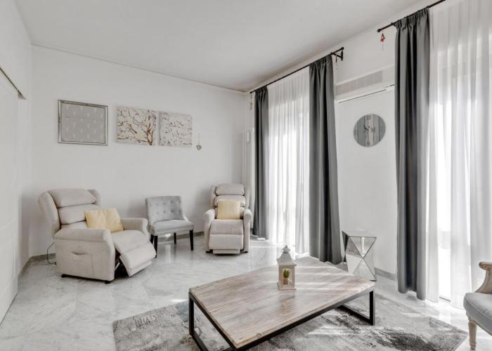 Elegant Blue Apartment