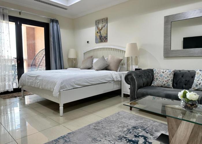 Alken Studio - Amazing Superior Studio with Marvellous Marina View in the Pearl, Doha