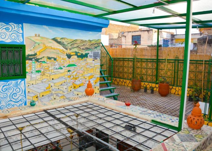 Riad Fes Safir - Rooftop Terrace with Medina Views