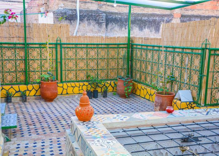Riad Fes Safir - Rooftop Terrace with Medina Views