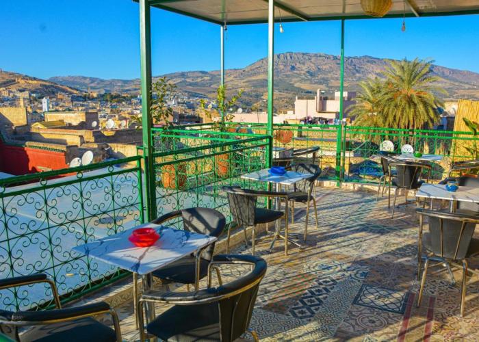 Riad Fes Safir - Rooftop Terrace with Medina Views