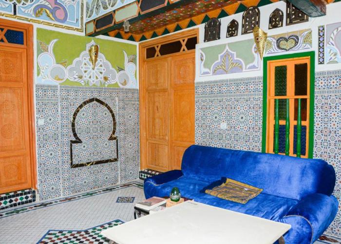Riad Fes Safir - Rooftop Terrace with Medina Views