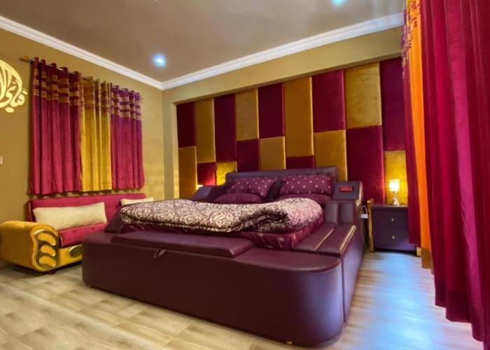 ALI Luxury & Executive Apartments & Cottages Near PC Bhurban - Cooling & Heating Inverter-Gas Blow Heater-Full Kitchen-Mountain View-Lawn-Play Area-55 inches LED-WIFI-Lift- Free Breakfast