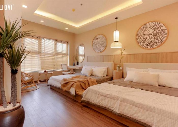FLC sea tower Ưu Đãi Khủng 1 phòng ngủ 2 giường đôi lớn.