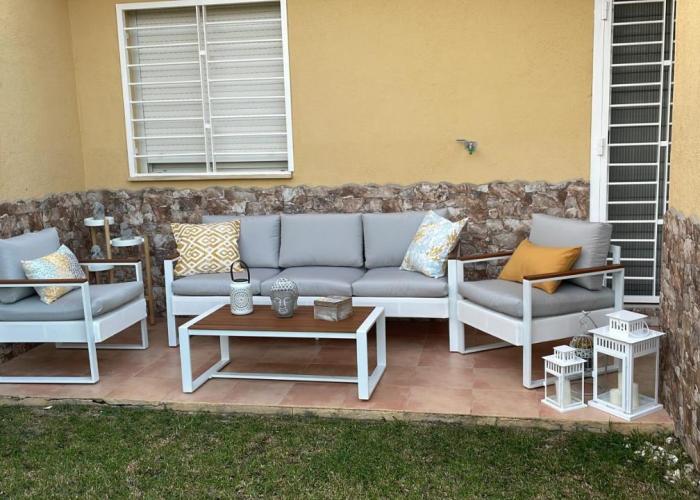 Luminoso y tranquilo apartamento con jardin en campo de Golf Valle del Este