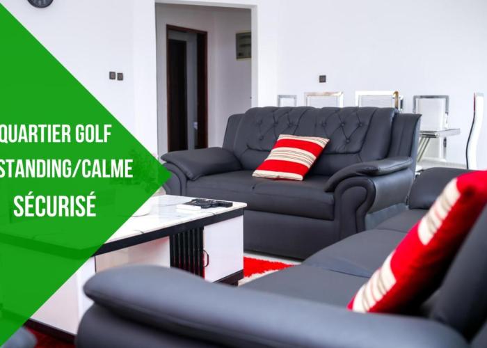Appartement de standing à Yaoundé quartier Golf à proximité immédiate de l'Ambassade Americaine