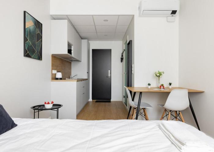Bright Work&Study Studio with Rest Area