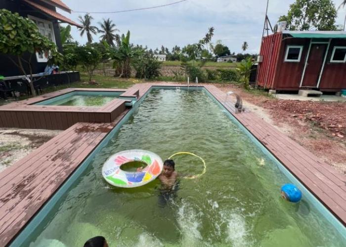 HOMESTAY Kampong KOTA AUR Resort with swimming pool, Kepala Batas, SEBERANG PERAI, PENANG -MOTAC registered Awarded ASEAN homestay standard Malaysia AWARD 2023-2028 Only 3 minutes from viral KG AGONG