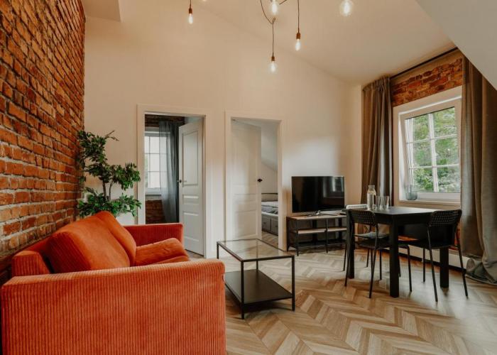Old brick boutique apartments